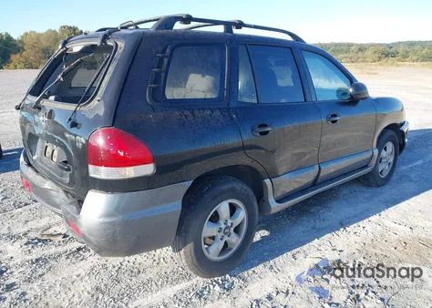 2006 Hyundai Santa Fe Gls from USA, damaged, VIN KM8SC13D06U095113